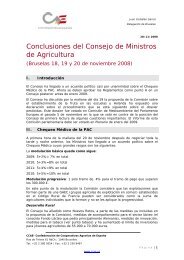 informe resumen del congreso de ministros de agricultura que ...