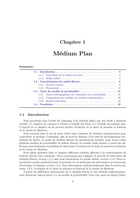 PDF (Intro, Chapitre 1, 2) - Les thÃ¨ses en ligne de l'INP - Institut ...