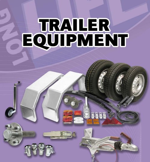 trailer axles with brakes