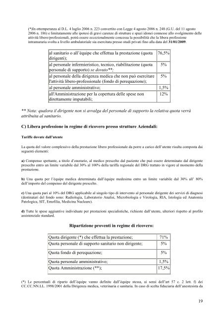 Regolamento Aziendale ALPI - ASP CZ