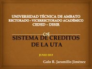 crÃ©dito - Universidad TÃ©cnica de Ambato