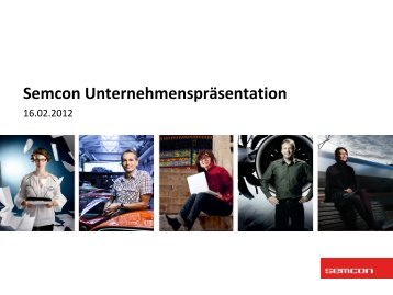 Semcon Unternehmenspräsentation