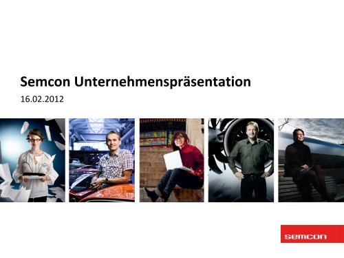 Semcon Unternehmenspräsentation