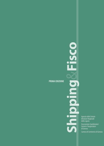 Il manuale "Shipping & Fisco" - Liguria - Agenzia delle Entrate