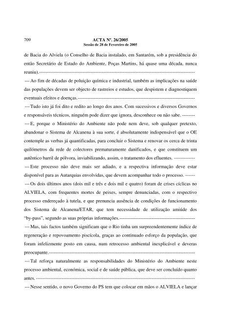 Acta SessÃ£o 2005-02-28.pdf - CÃ¢mara Municipal de SantarÃ©m