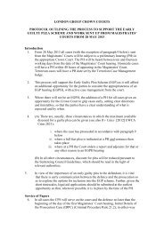 london group crown courts protocol outlining the process to support ...