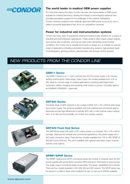 SL Power Brochure - Fortec AG