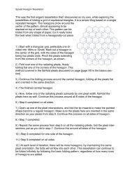 spread hexagon project.pdf - Origami Tessellations