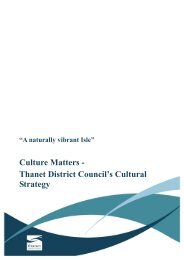 Cultural strategy - Thanet District Council