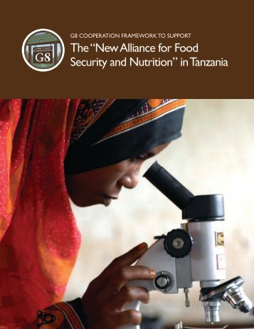 the “new alliance for food security and nutrition” in ... - Feed the Future