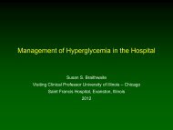 Management of Hyperglycemia in the Hospital - American Diabetes ...