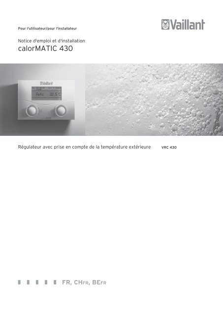 calorMATIC 430 - Vaillant