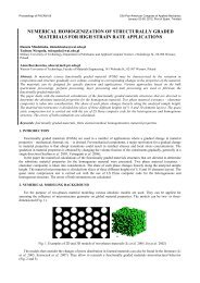 Numerical Homogenization Of Structurally Graded Materials For ...