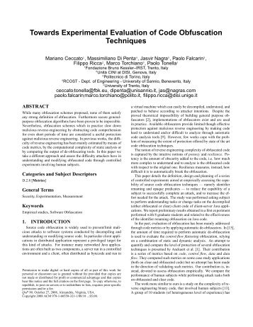 PDF version of the paper. - FBK | SE