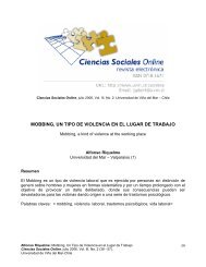 MOBBING, UN TIPO DE VIOLENCIA EN EL LUGAR DE TRABAJO