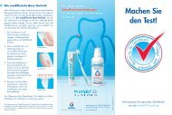 Broschüre Zahnfleischprobleme / meridol (PDF, 881 kb) - Elmex