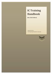 Trainee Handbook - to submit your Final Papers - The Hong Kong ...