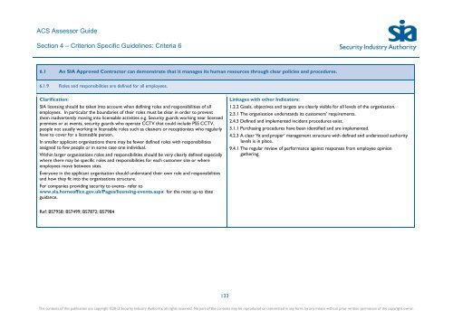 ACS Assessor Guide - Security Industry Authority