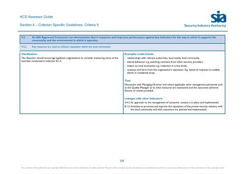 ACS Assessor Guide - Security Industry Authority