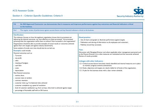 ACS Assessor Guide - Security Industry Authority