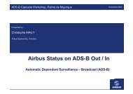 World Air Ops | Airbus Status on ADS-B - Cascade workshop v2