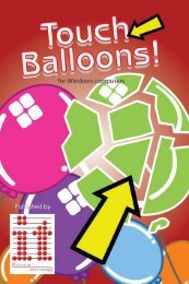 Touch Balloons Manual touch_balloons_it.pdf - Inclusive Technology