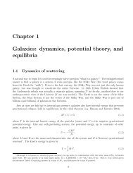 Chapter 1 Galaxies: dynamics, potential theory, and equilibria