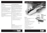 Download PDF instructions for Steam Brush - Coopers of Stortford