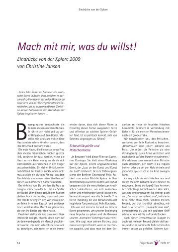 Mach mit mir, was du willst! - Christine Janson