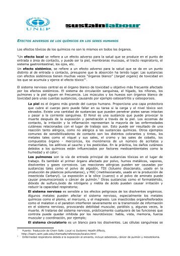 Efectos Salud Humana.pdf - Sustainlabour
