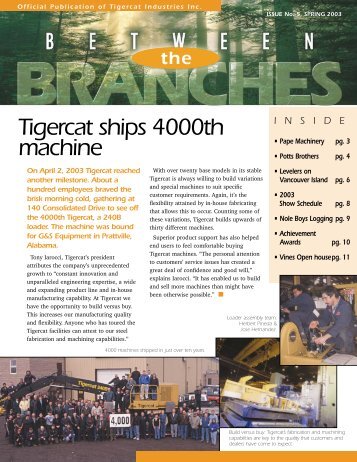 Download PDF - Tigercat Industries Inc.