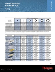 MasterflexÂ® P/S Tubing Guide - Sani-Tech West