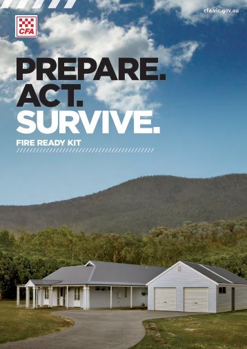 Complete Fire Ready Kit - (PDF 3580k) - Country Fire Authority