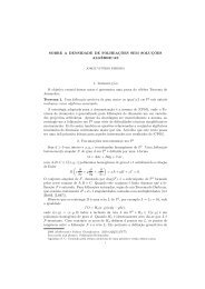 Sobre a densidade de folheações sem soluções algébricas - IMPA