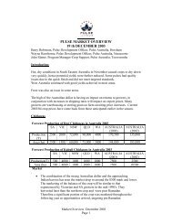 Australian Pulse Market Overview - December - Pulse Australia