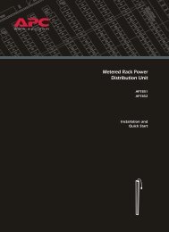 Metered Rack Power Distribution Unit