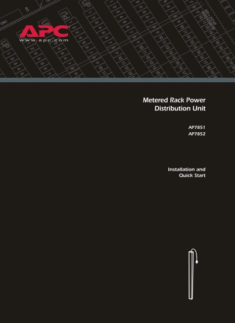 Metered Rack Power Distribution Unit