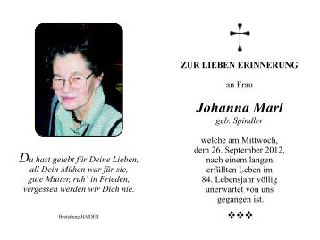 Johanna Marl 26.9.12 - Ausseerland Pfarren