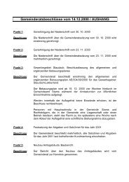 Gemeinderatssitzung vom 14.12.2000 - .PDF - Stams