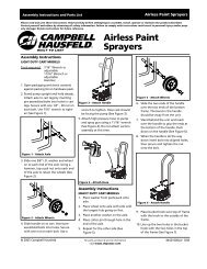 Airless Paint Sprayers - Campbell Hausfeld