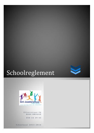 Schoolreglement - Sint-Jozefsinstituut Handel en Toerisme