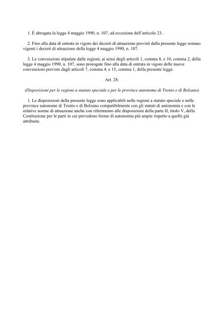 " Nuova disciplina delle attivitÃ  trasfusionali e della ... - Avis Ragusa