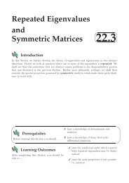 Repeated Eigenvalues and Symmetric Matrices
