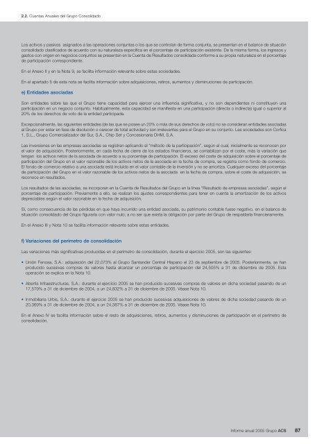 Informe Anual Grupo ACS