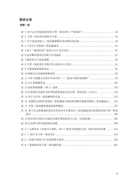 å¨çç¢³æéä¸å°å­ç°ç¶æ¥å 2012 - Global CCS Institute