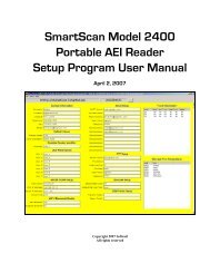 SmartScan Model 2400.. - Signal Computer Consultants