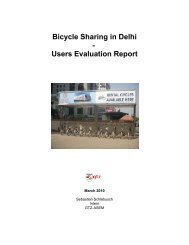 Bicycle Sharing in Delhi - Clean Air Institute