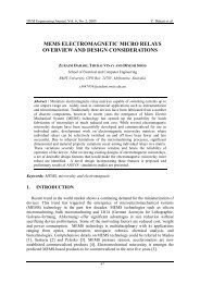 mems electromagnetic micro relays overview and design ...