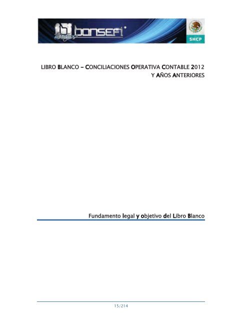 Informe de RendiciÃ³n de Cuentas 2006-2012 - Bansefi