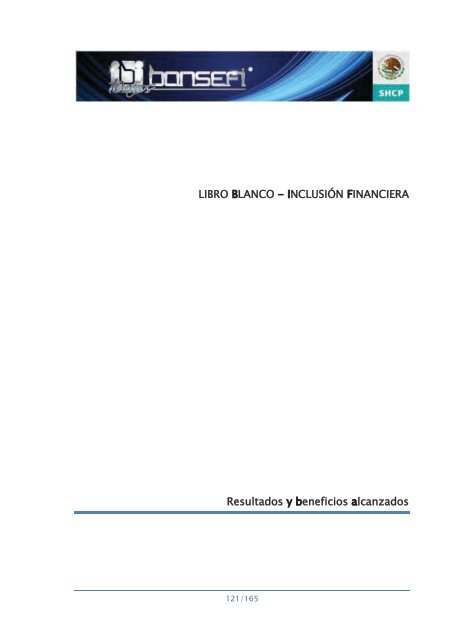 Informe de RendiciÃ³n de Cuentas 2006-2012 - Bansefi